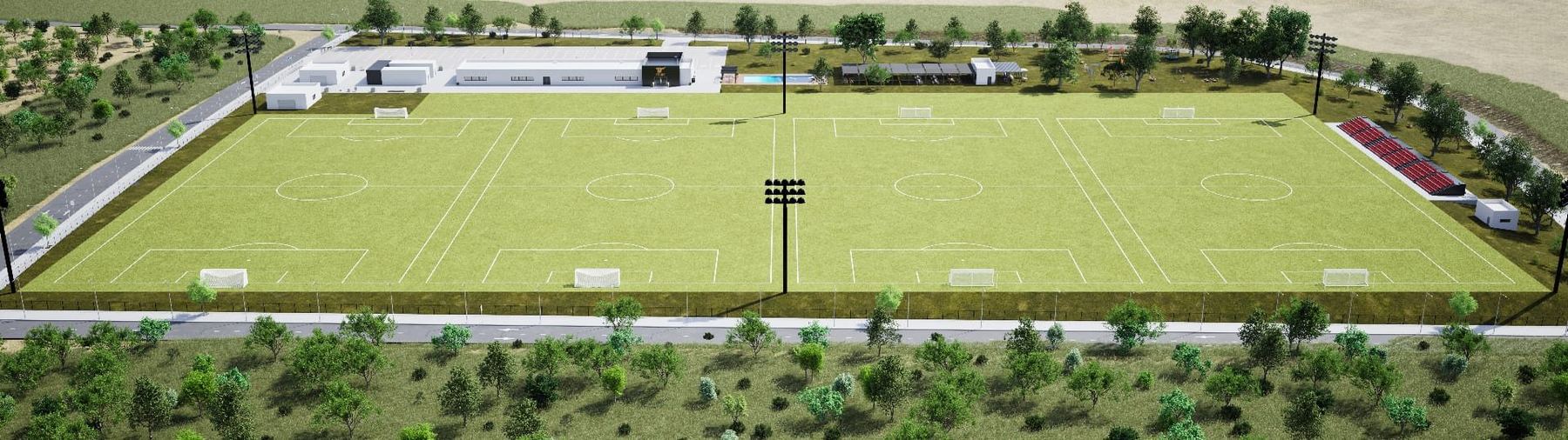 ETURE Training Complex aerial masterplan