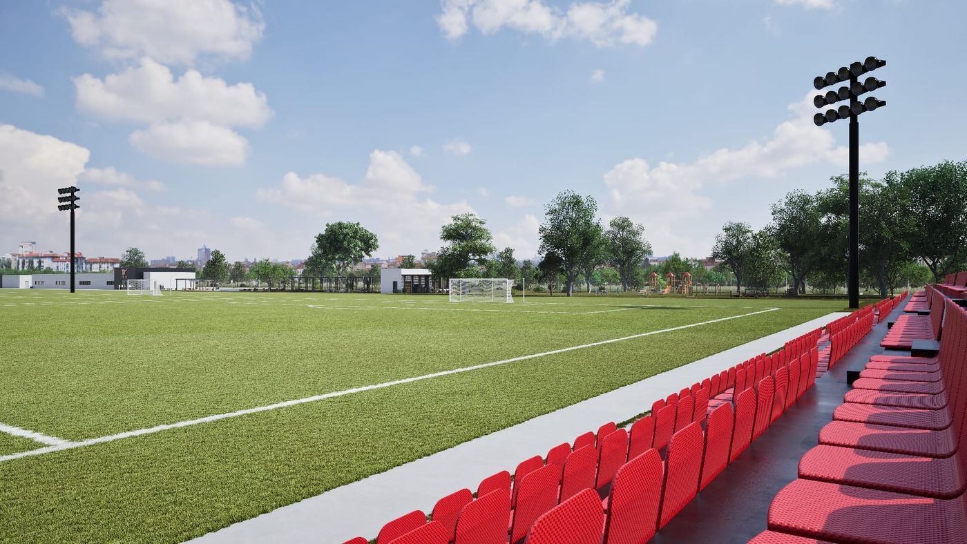ETURE Training Complex render