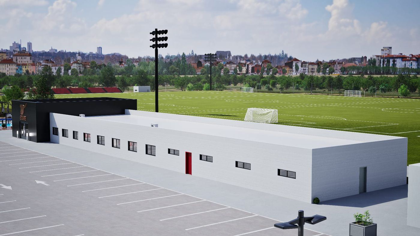 ETURE Training Complex render