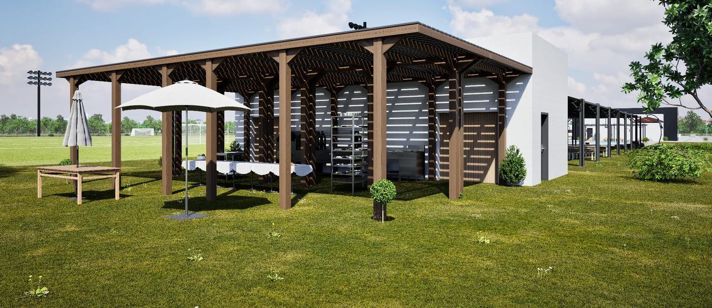 ETURE Training Complex render