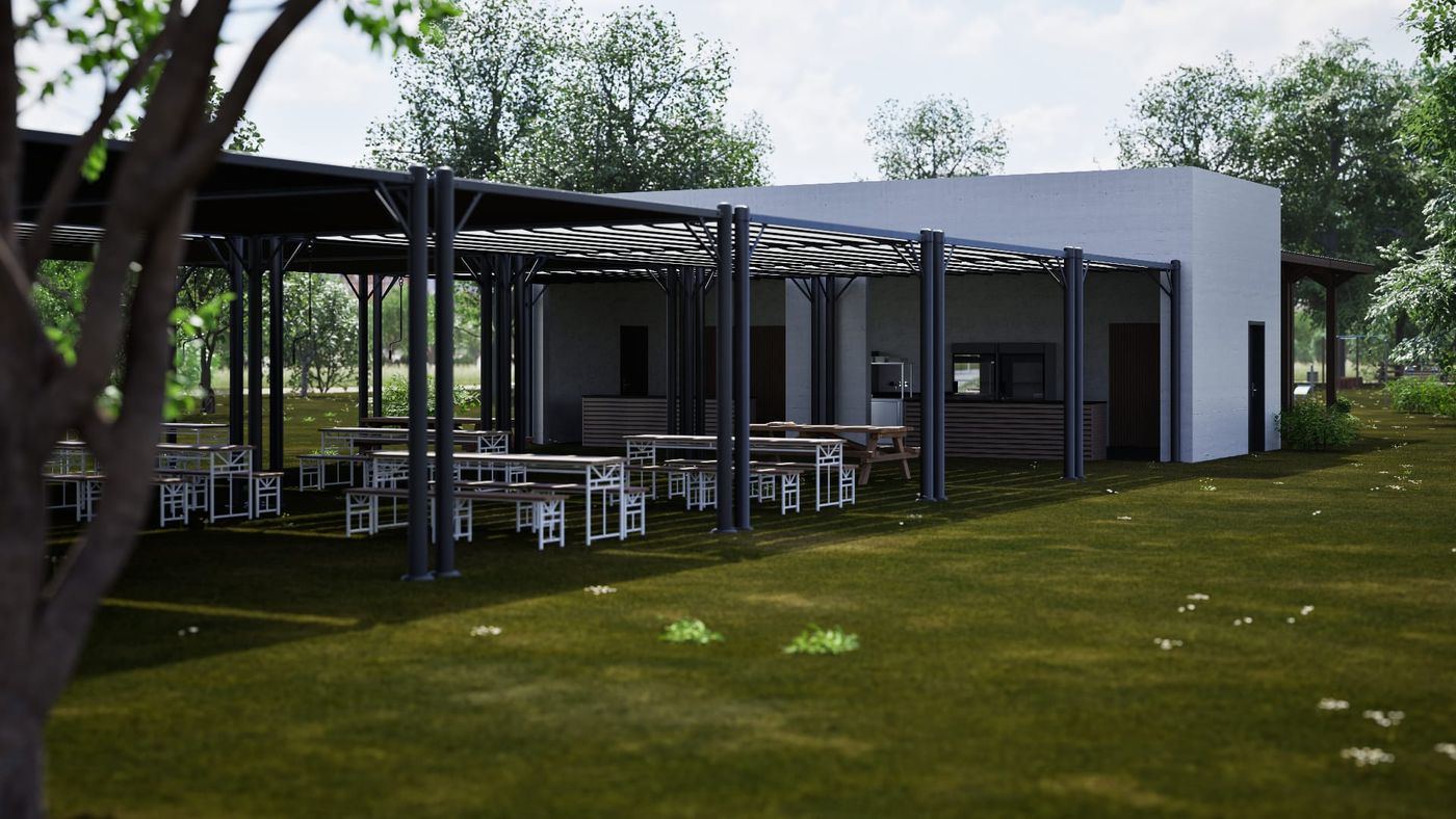 ETURE Training Complex render