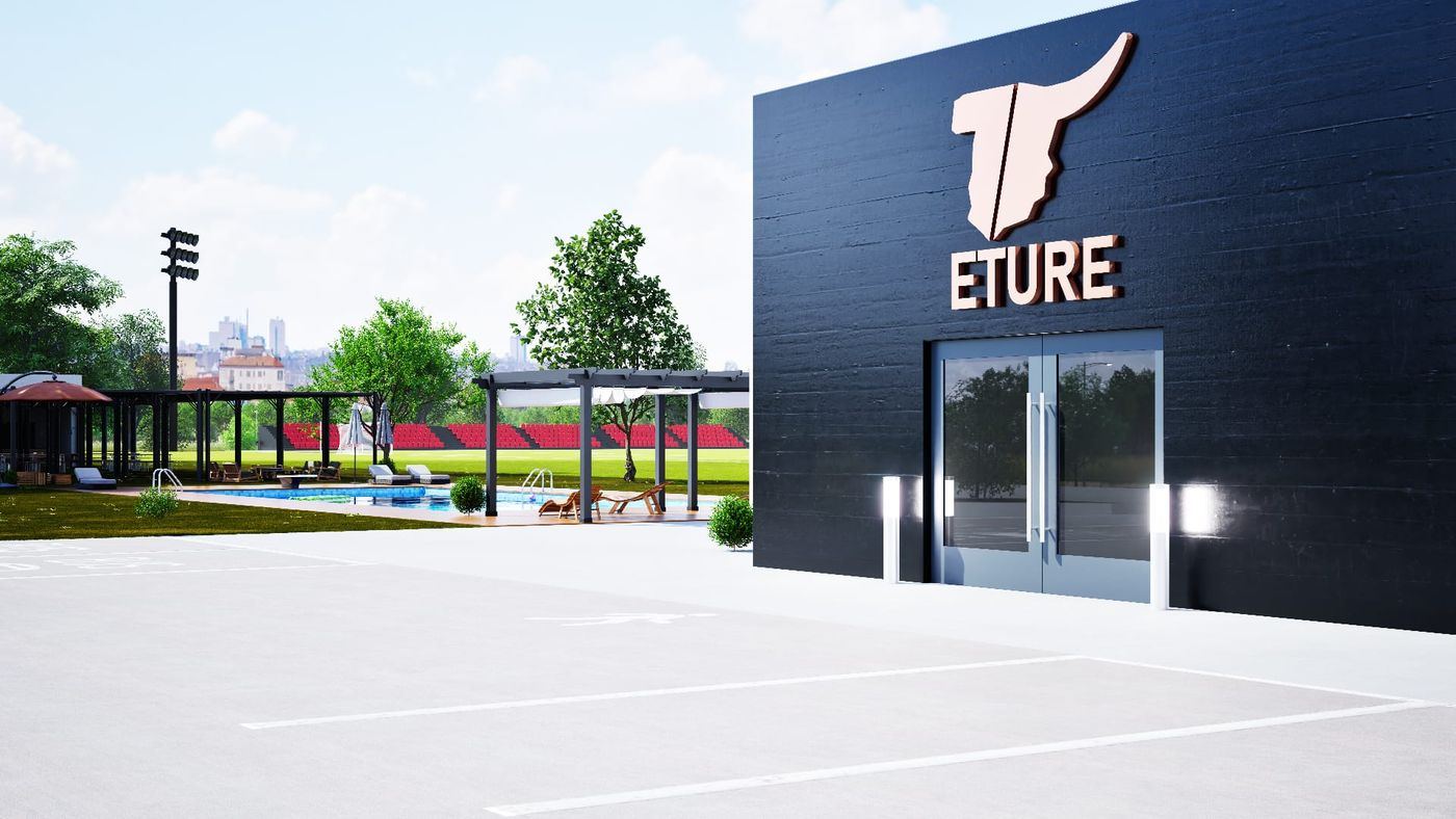 ETURE Training Complex render