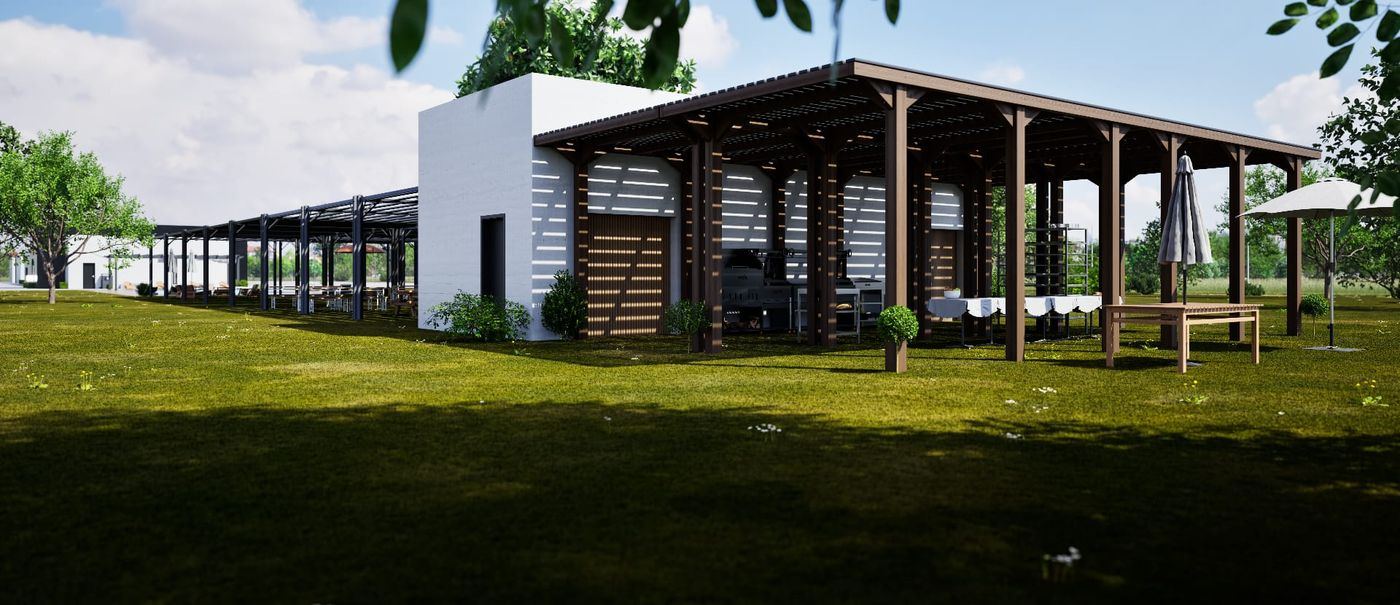 ETURE Training Complex render