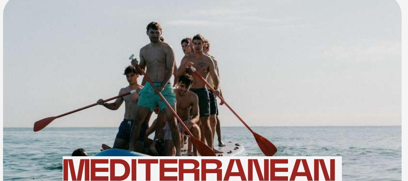 Mediterranean Sea paddleboarding