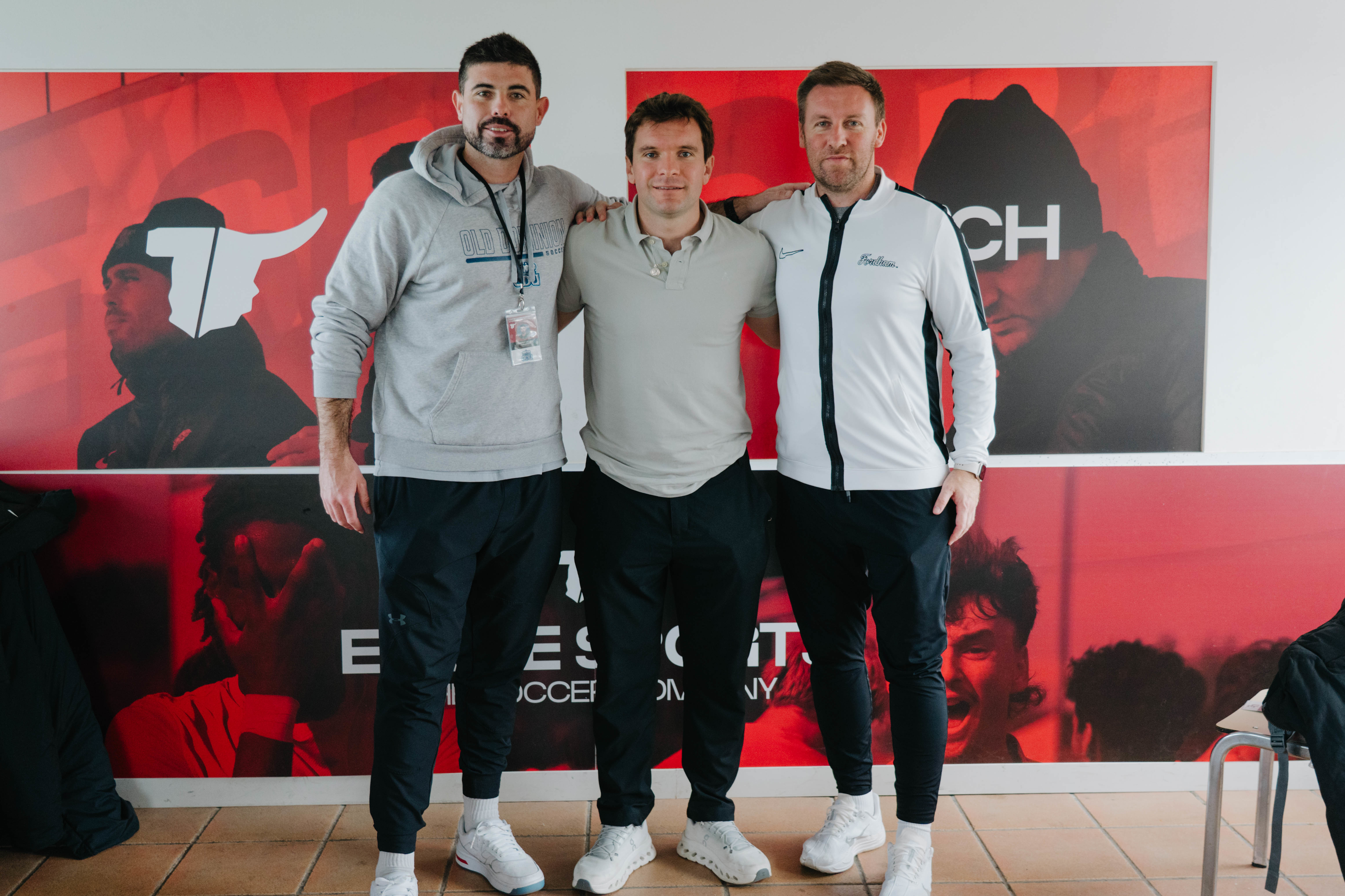 ETURE Showcase coaches and staff