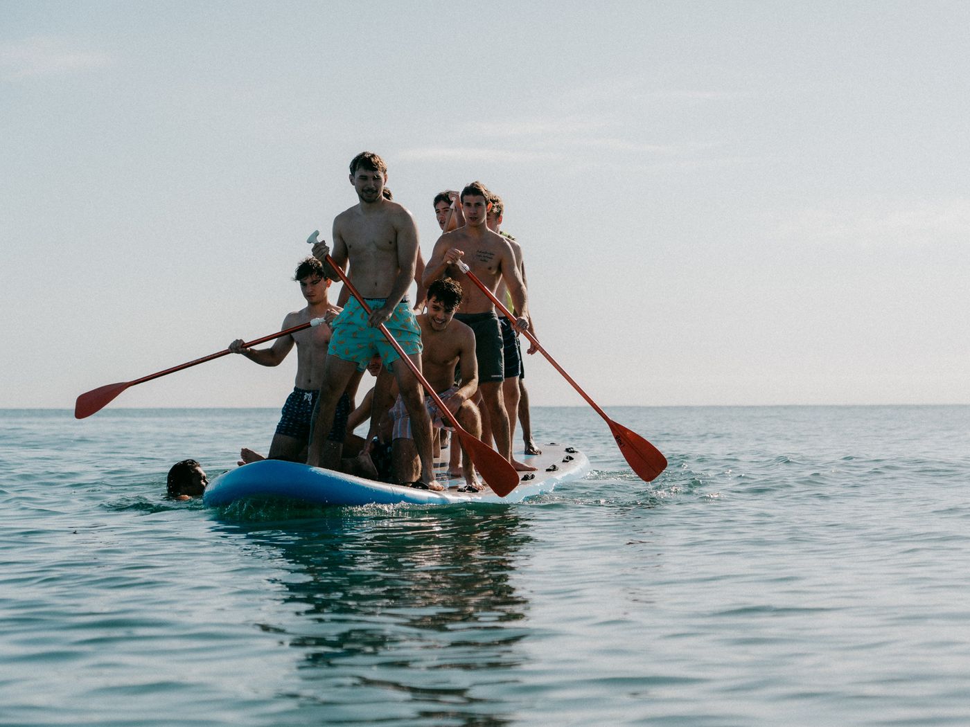 Mediterranean Sea paddleboarding