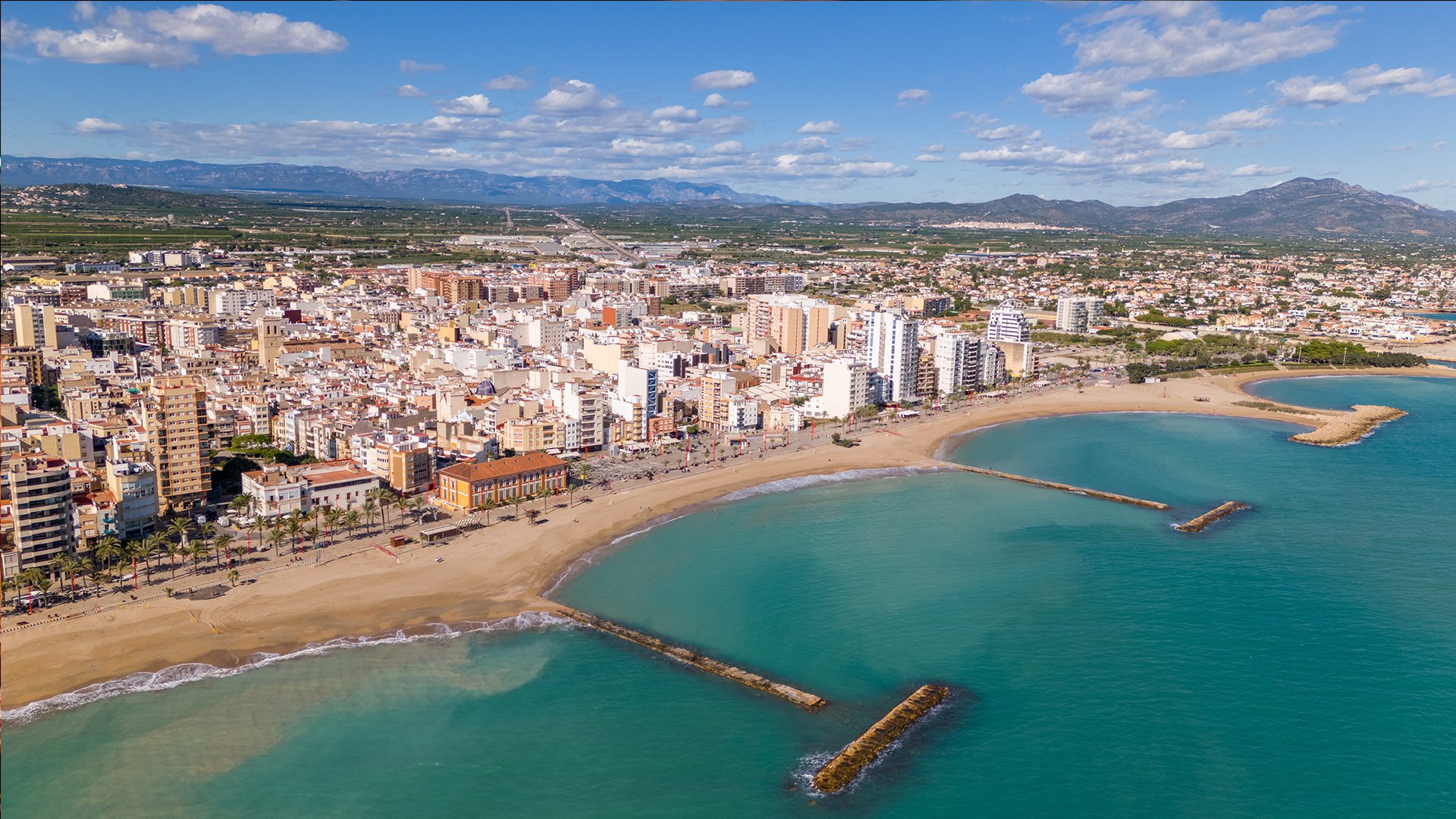 Vinaròs beach and seafront