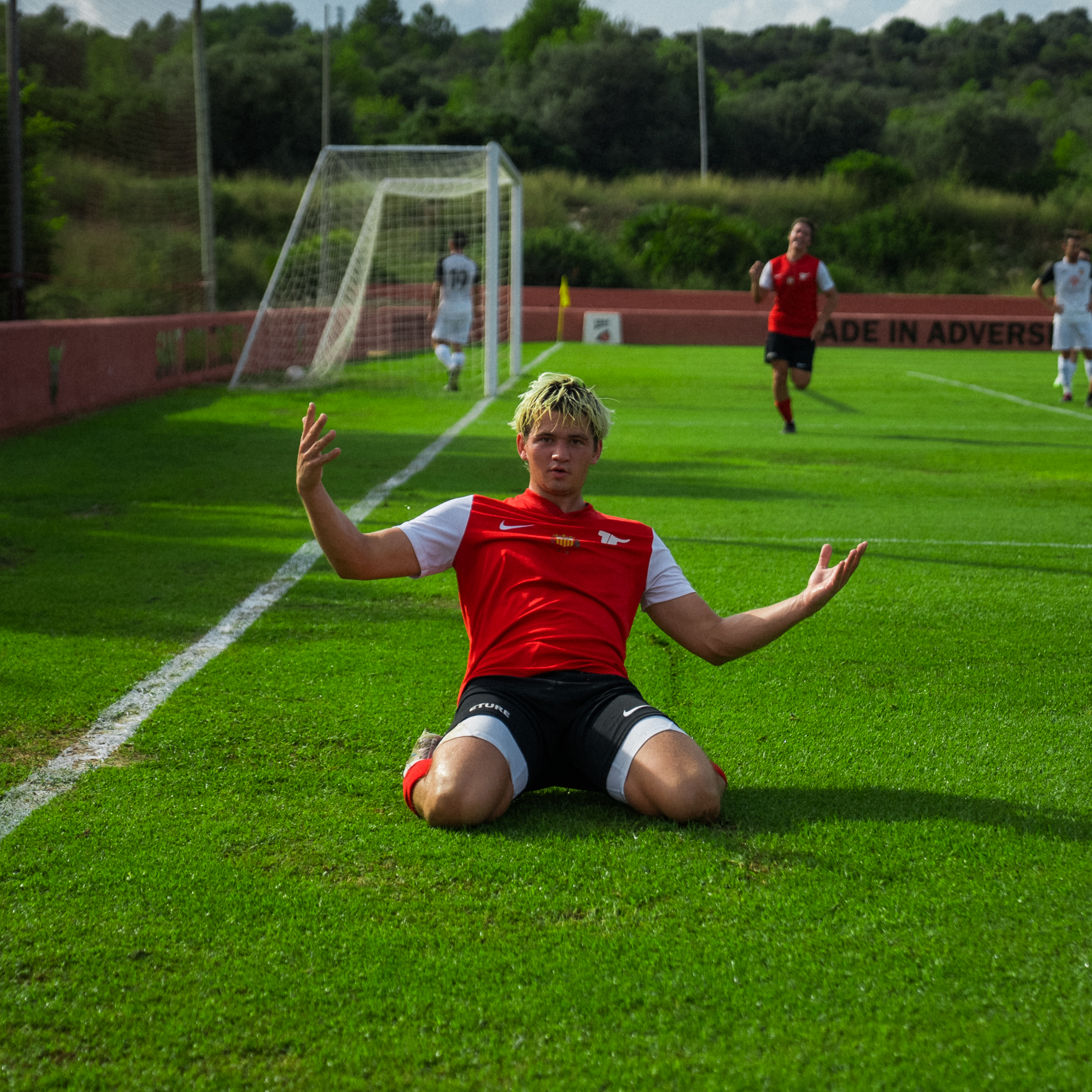 Paul Fecteau playing for ETURE FC during his Gap-Year